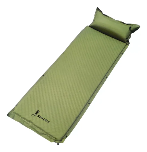 Colchoneta Autoinflable para Camping. 190 × 65 × 3cm
