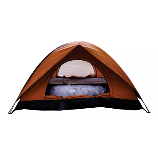 Carpa igloo para dos personas con doble entrada