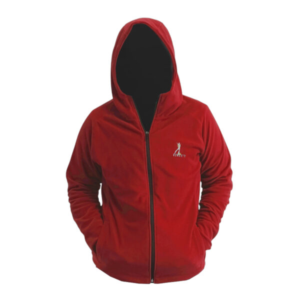 Campera Micropolar Lacar Con Capucha Hombre