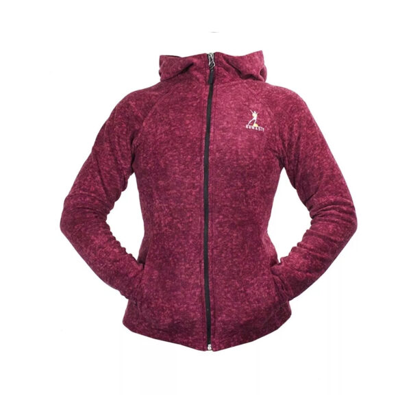 Campera Micropolar Lacar con Capucha Mujer
