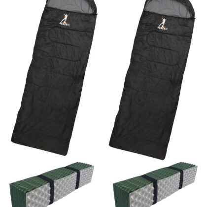 2 Bolsas Dormir Spring +2 Aislantes Matrimonial