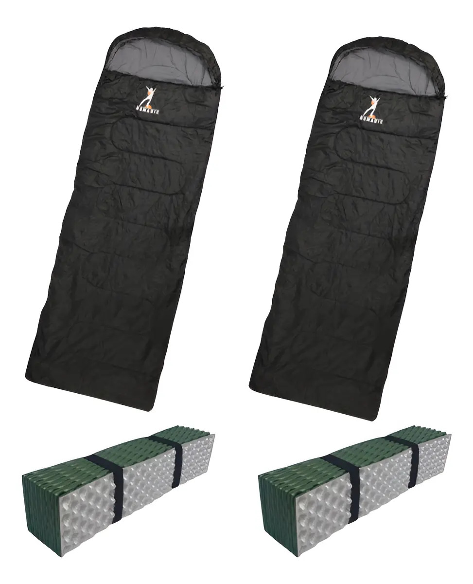 2 Bolsas Dormir Spring +2 Aislantes Matrimonial